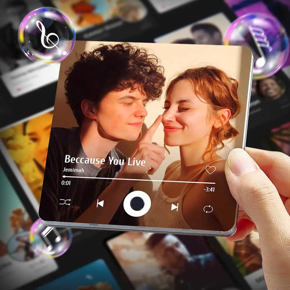 Fridgebeats™,Personalized Fridge Magnet Decorative Music Fridge Magnets Refrigerator Best Gift Girl Friend Wife Home Decor Aiman