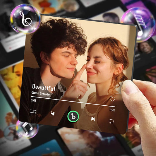 Fridgebeats™,Personalized Fridge Magnet Decorative Music Fridge Magnets Refrigerator Best Gift Girl Friend Wife Home Decor Aiman