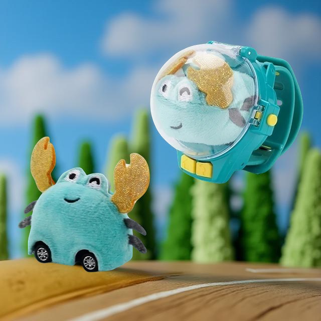 ZoomyCar™ – Mini peluche télécommandée rapide et fun pour enfants