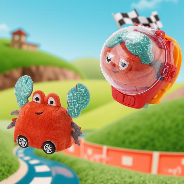ZoomyCar™ – Mini peluche télécommandée rapide et fun pour enfants